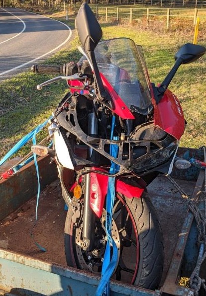After crashing